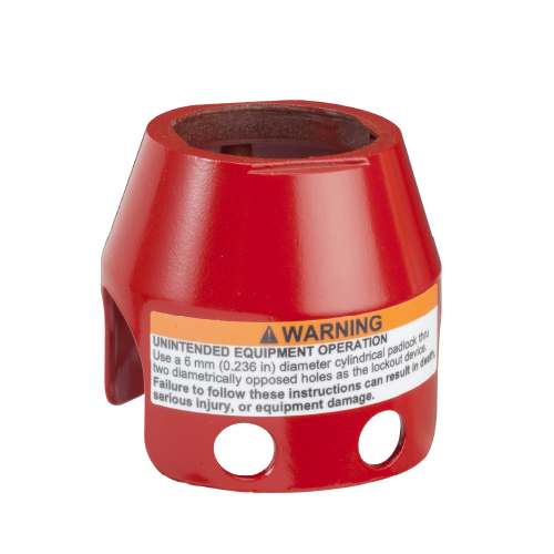 PROTECTOR METÁLICO ROJO P/GOLPE DE PUÑO 40MM